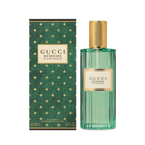 gucci green box perfume.